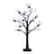 2ft. Pre-Lit Artificial Halloween Spider Twig Tree with 24 Purple LED Lights